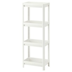 Стеллаж ВЕСКЕН, 36x100 см, белый Ikea