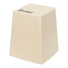 Пуф Hebei Lejiang белый 39 x 39 x 45 см No Brand