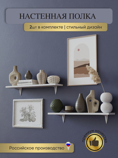 Полка настенная UnitsMebel, белая