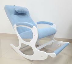 Кресло-качалка с подножкой ЗАКАЧАЕШЬСЯ Велюр Favorite 10 R030