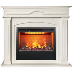 Электрокамин RealFlame Mirra 26 WT-F611 с очагом 3D Helios 26