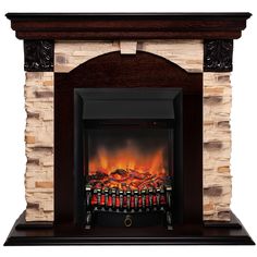 Электрокамин RealFlame Dublin Corner Rock STD/EUG/24 AO-215 с очагом Fobos Lux Black