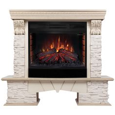Электрокамин RealFlame Rockland LUX FS25/25.5 WT-619G с очагом Firefield 25