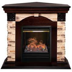 Электрокамин RealFlame Dublin Corner Rock STD/EUG/24 AO-215 с очагом 3D Olympic