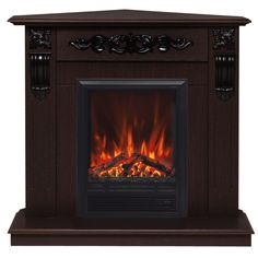 Электрокамин RealFlame Dominica Corner STD/EUG DN-F817 с очагом Eugene