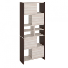 Стеллаж Мэрдэс СТЛ-ЗВХ ВК Wenge/caramel, 178,5x70x32 см, 4 полки Merdes