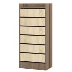 Обувница ЯПТ-1 Ямайка 450x270x1026 ясень шимо темный /дуб сонома No Brand
