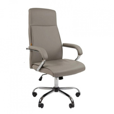 Кресло компьютерное Chairman CH425 экокожа, Grey