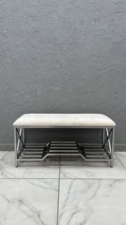 Банкетка-обувница STEEL MEBEL БК2ПХ-5, кремовый
