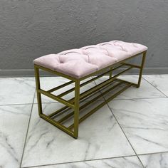 Банкетка-обувница STEEL MEBEL БПЗ-К8, розовый