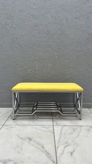 Банкетка-обувница STEEL MEBEL БК2ПХ-8, лимонный