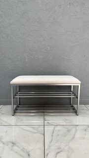 Банкетка-обувница STEEL MEBEL БМПХ-3, кремовый