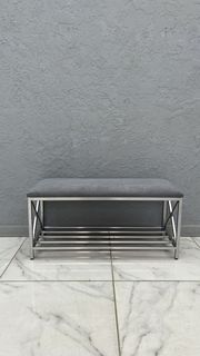 Банкетка-обувница STEEL MEBEL БКПХ-4, серый