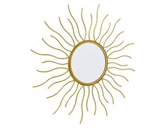 Декоративное зеркало - солнце ШТРАЛЕН, 51 см, Boltze