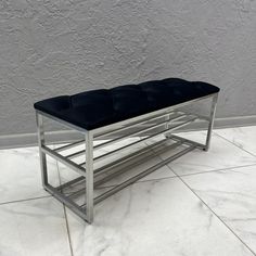 Банкетка-обувница STEEL MEBEL БПХ-К6, черный