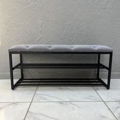 Банкетка-обувница STEEL MEBEL БПЧ-К1, серый