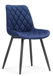 Стул на металлокаркасе Мебельные решения Баодин, синий/черный