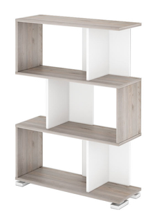 Стеллаж Мэрдэс СЛ-5-3 Нельсон/Белый Merdes