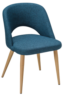 Стул RHOME Lars БлюАрт/Натуральный дуб