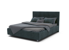 Кровать Greta с ПМ(с бельевым ящиком) Тк.Casanova Seawave 90x200 Askona