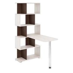 Стол-Стеллаж Мэрдэс СЛ-5СТ-2 Правый Шамони/Карамель/Шамони Merdes