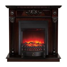Электрокамин RealFlame Dacota STD/EUG AO-215 с очагом Fobos Lux Black