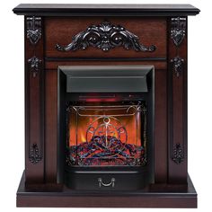 Электрокамин RealFlame Anita STD/EUG AO-215 с очагом Majestic Lux Black