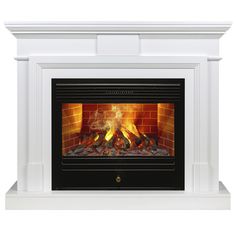 Электрокамин RealFlame Marco 25.5/26 WT-P511 с очагом 3D Novara 26