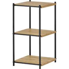 UniStor SELVA Стеллаж-полка 3-х ярусная напольная, элегантный современный дизайн. 211140