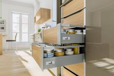 Комплект фурнитуры ящика HETTICH InnoTech Atira полного выдвижения с Silent System