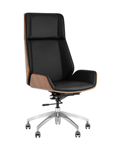 Кресло руководителя Stool Group TopChairs Crown SN, черный