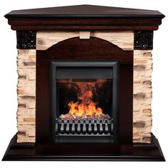 Электрокамин RealFlame Dublin Corner Rock STD/EUG/24 AO-215 с очагом 3D Oregan
