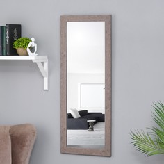 Зеркало настенное, в раме, 30х90 см No Brand