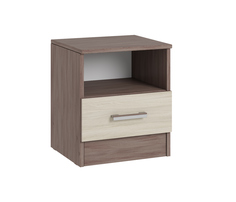Тумба прикроватная СТОЛПЛИТ ЭКО с выдвижным ящиком и полкой Ясень Шимо