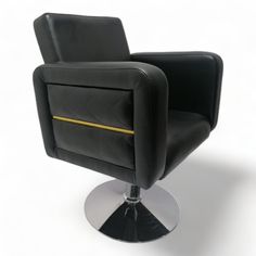 Парикмахерское кресло Лоренс, Черный, Гидравлика диск No Brand