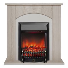 Электрокамин RealFlame Hanna STD LO-F111 с очагом Fobos Lux Black