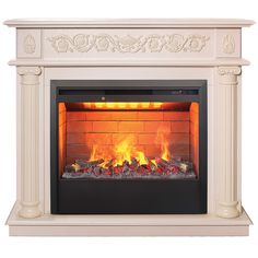 Электрокамин RealFlame Attica R 25.5/26 WT-F612 с очагом 3D Helios 26