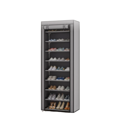 Этажерка для обуви, Обувница shoesrack, Алюминий, Пластик, 70х50х120 см Hausland