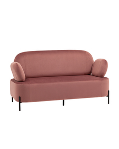 Диван Stool Group Кэнди, велюр пыльно-розовый
