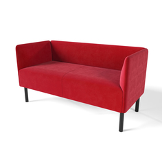 Диван SALON TRON Монреаль красный, 140х54х75