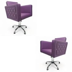 Парикмахерское кресло Рок, Гидравлика пятилучье, 2 кресла No Brand