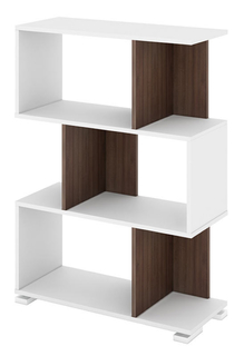 Стеллаж Мэрдэс СЛ-5-3 Белый/Шамони Merdes