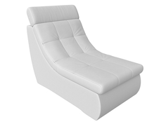 Модуль Холидей Люкс кресло экокожа белый Лига Диванов