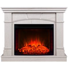 Электрокамин RealFlame History 25.5 WT-F716 с очагом Evrika 25,5 LED