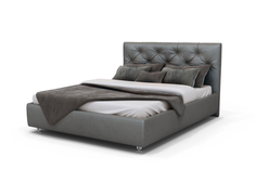 Кровать Marlena Тк.Sky Velvet 16 + основание с ламелями 140x200 Askona