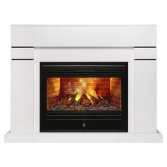 Электрокамин RealFlame Lindelse 26 WT-P511 с очагом 3D Novara 26