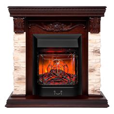 Электрокамин RealFlame Patricia STD/EUG NT-317 с очагом Majestic Lux Black