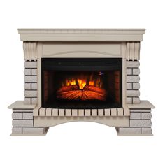 Электрокамин RealFlame Country VR 33/FS33W WT-614 с очагом Firespace 33W