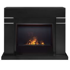 Электрокамин RealFlame Lindelse 26 BLM-P918 с очагом 3D Cassette 630 панель + Black
