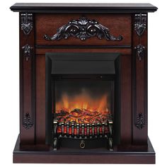 Электрокамин RealFlame Anita STD/EUG AO-215 с очагом Fobos Lux Black